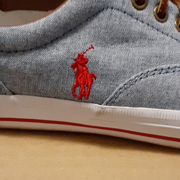 Polo Ralph Lauren "Vaughn" sneakers size 7.5 - Picture 2 of 11